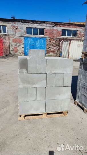 Полистиролбетонный блок D 500