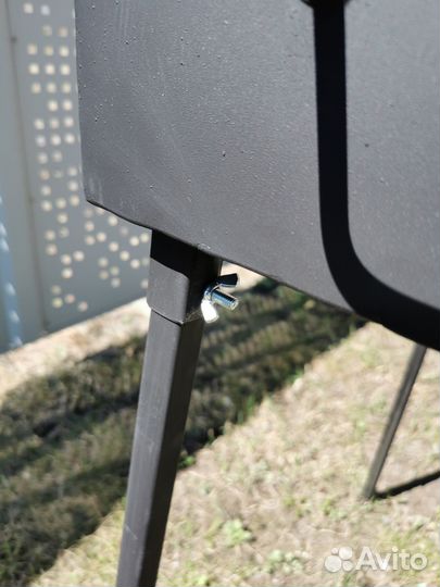 Мангал разборный 3 мм толстые стенки высокие ножки