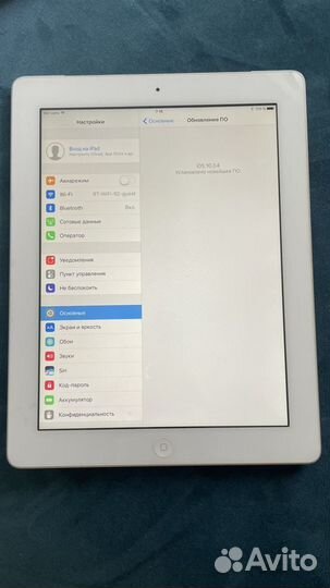 iPad (4-го поколения, 16Gb, Wi-Fi+Cellular)