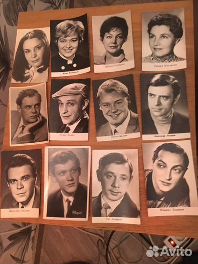 Фотографии артистов советского кино