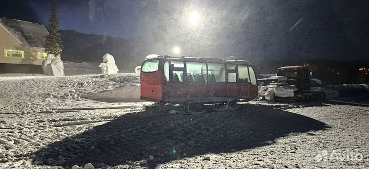 Снежная деревня, хибины