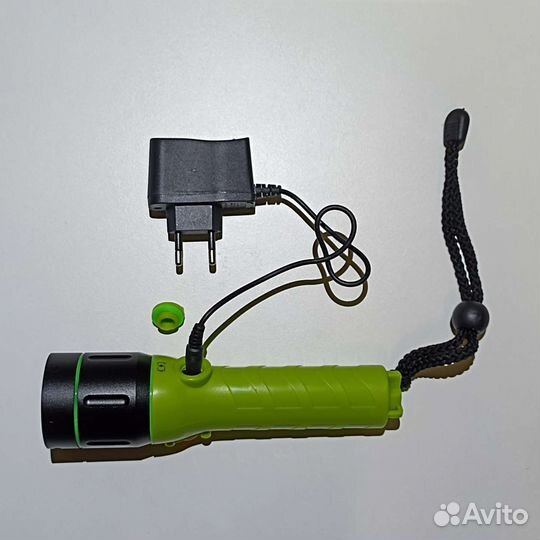 Фонарь для дайвинга подводный всепогодный