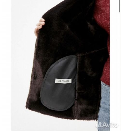 Дубленка авиатор женская