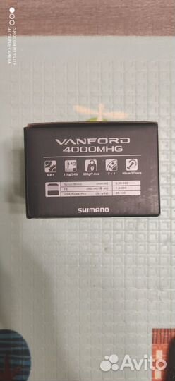 Новинка Shimano 20 Vanford 4000мнg