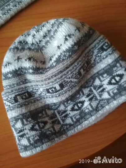 Комплект: шапка и длинный шарф