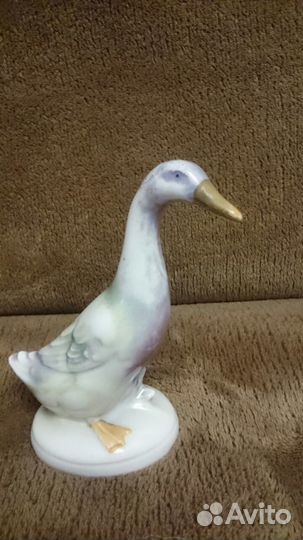 Фарфоровая статуэтка. Селезень Германия