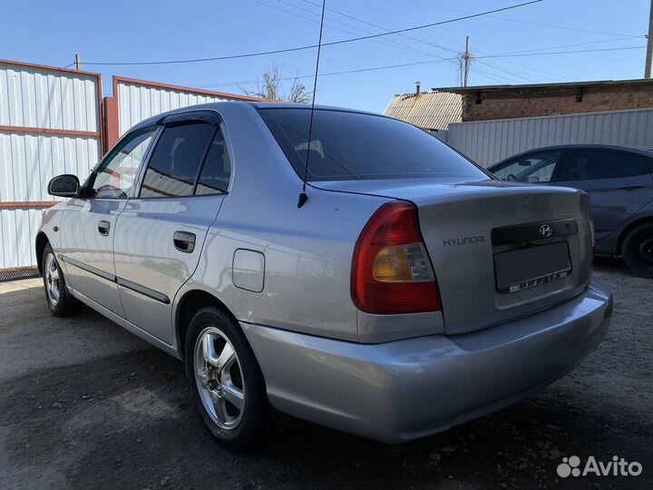 Hyundai Accent 1.5 МТ, 2004, 182 000 км