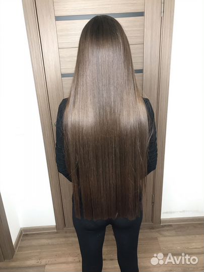 Кератиновое выпрямление