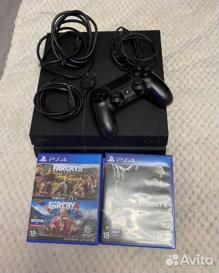 Sony PS4 +FC24 и другие игры