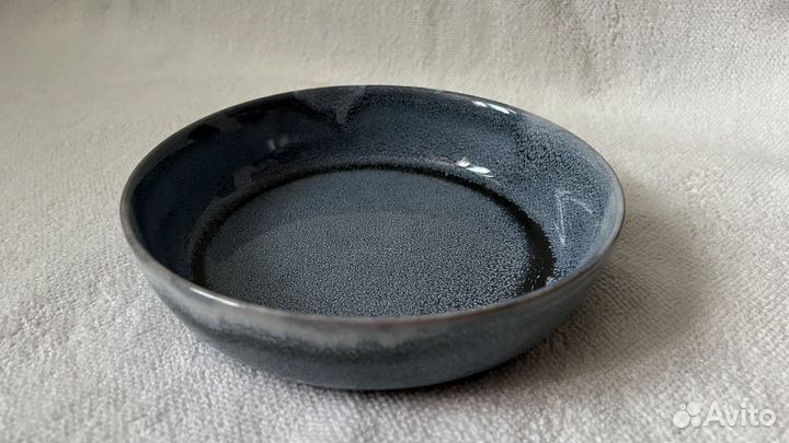 Набор кемамической посуды, синий, новый