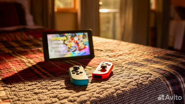 Nintendo switch oled 256гб hwfly v6 ребол