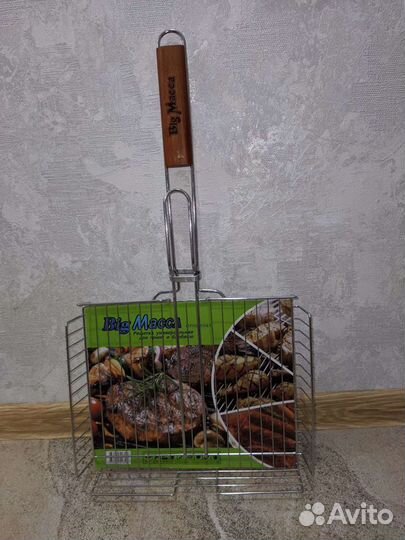 Решетка для барбекю новая
