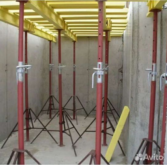 Аренда телескопических стоек для опалубки