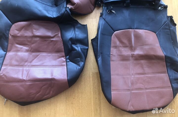 Автомобильные чехлы из экокожи vesta