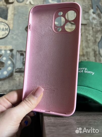 Чехол на iPhone 13 pro max прозрачный