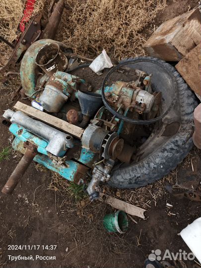 Юмз трактор, косилка, прицеп