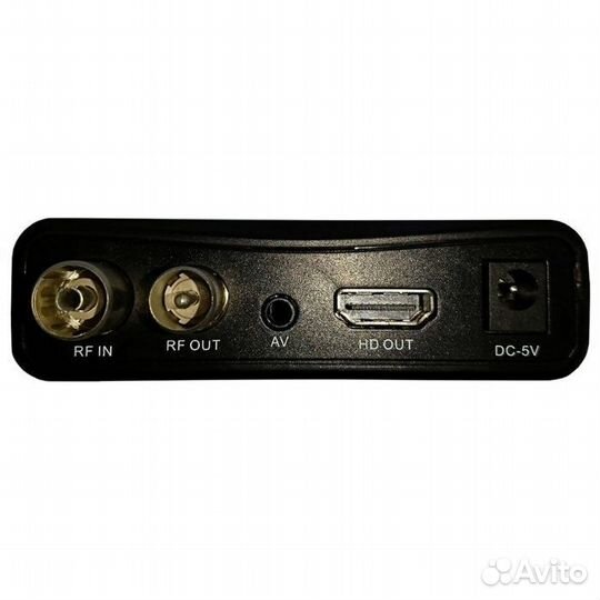 Ресивер DVB-T2 Cadena CDT-100 черный DVB-T, DVB-T2