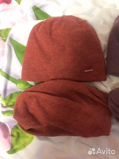 Шапка и снуд осень зима