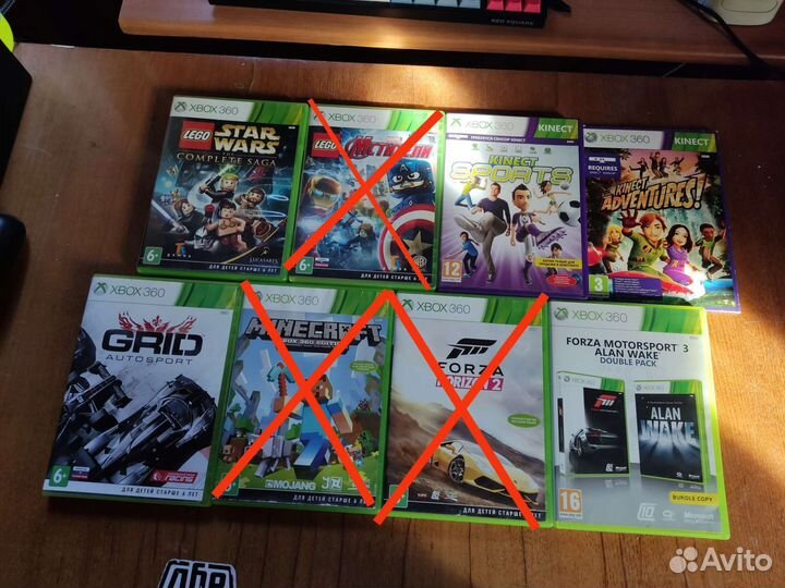 Игры Xbox 360, Nintendo Switch, PlayStation 2