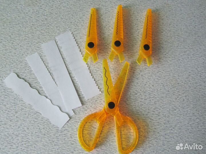 Ножницы со сменными фигурными лезвиями