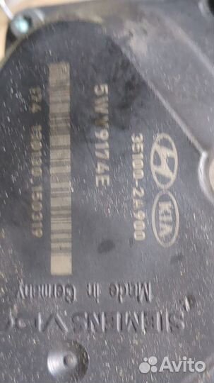 Заслонка дроссельная Hyundai i40, 2013