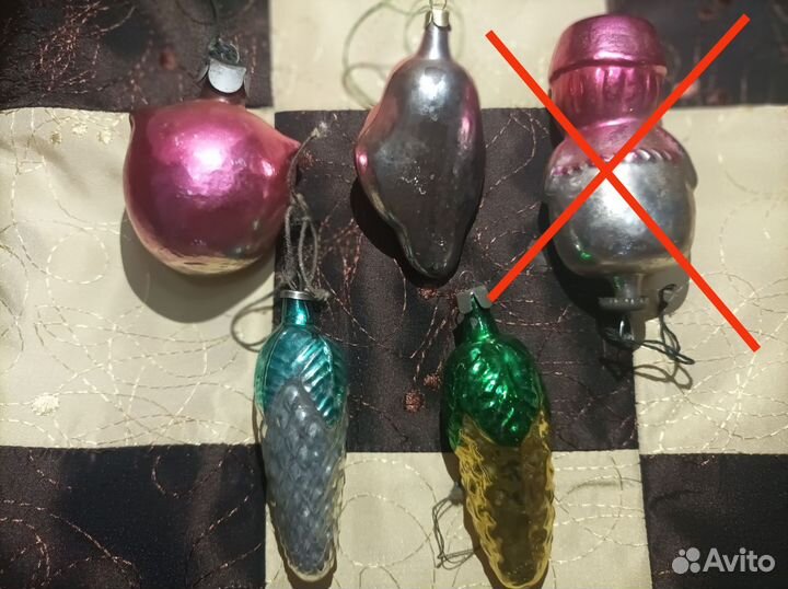 Елочные игрушки СССР
