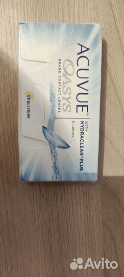 Линзы контактные acuvue oasys двухнедельные