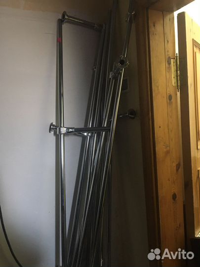 Хромированные трубы и фурнитура-цена за 1 метр