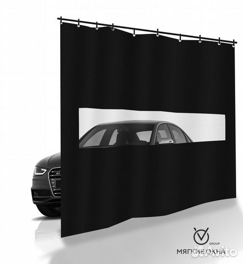 Шторы пвх для автосервисов