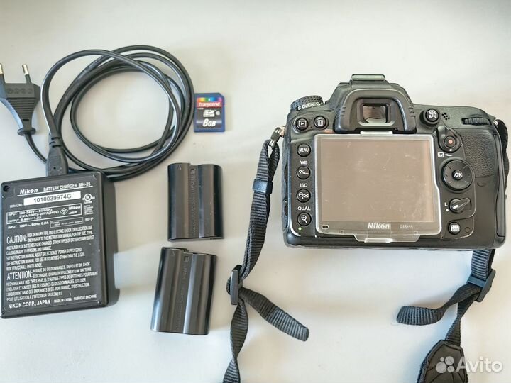 Nikon d7000 body 2 акум