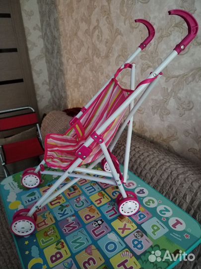 Коляска для кукол demi star