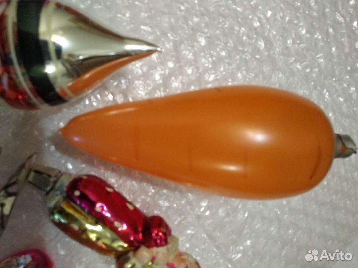 Елочные игрушки СССР, ГДР, шарики Америки