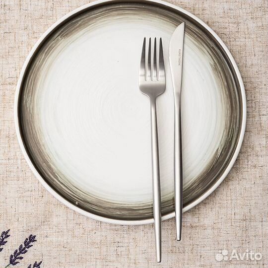 Нож столовый «Стил Сильвер Мэтт» Stil Silver Matte Kunstwerk