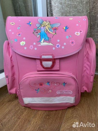 Рюкзак ранец школьный для девочки Herlitz