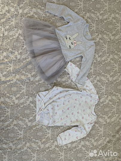 Одежда для девочки пакетом 80 86