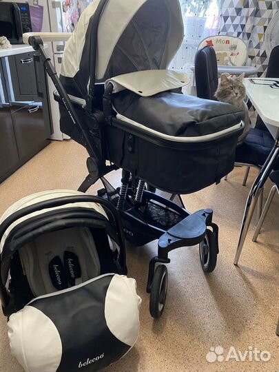 Коляска Luxmom Belecoo X6 3 в 1
