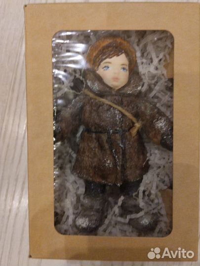 Ватная ëлочная игрушка