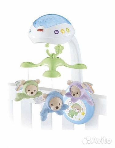 Мобиль на кроватку fisher-price Мечты о бабочках