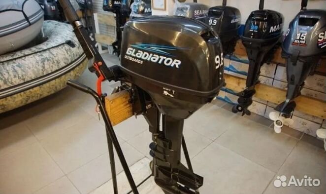 Лодочный мотор Gladiator G 9.8 FHS Рассрочка