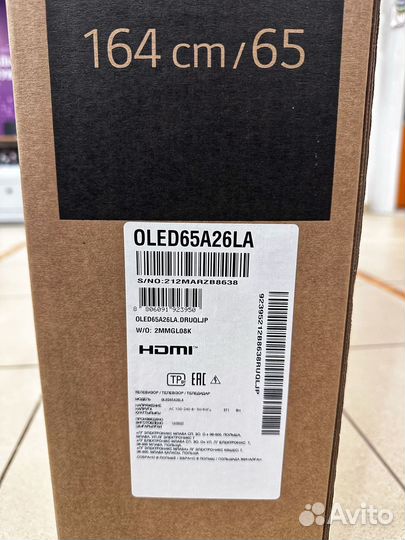 Телевизор LG oled65A26LA