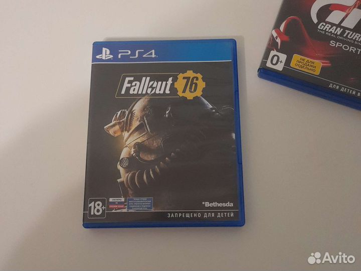 Игра на ps4 (Fallout 76)