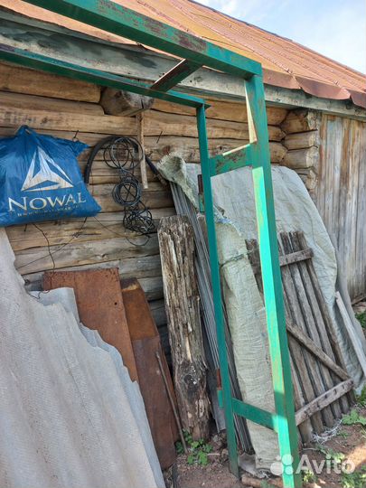 Ворота гаражные металлические