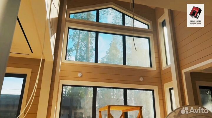 Остекление загородного дома/коттеджа