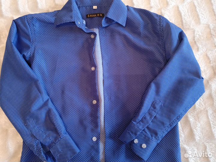 Рубашка для мальчика 128