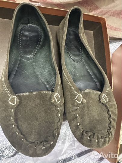 Балетки натуральная кожа 38 для Анны