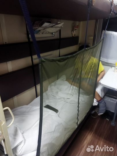 Сетка манеж для поезда