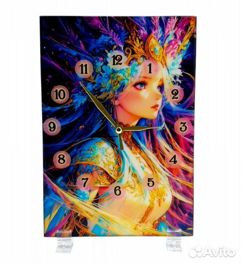 Декоративные часы краски