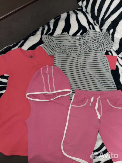 Вещи пакетом на девочку 110-116