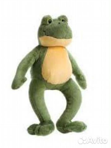 Лягушка плюшевая переводная