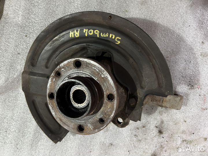 Поворотный кулак на Renault symbol